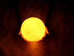 Creative night light moon light air humidifier