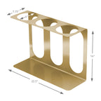 Yoga Mat Wall Rack | Holds 3 Mats/Rollers