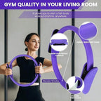13 - Piece Pilates Kit for Home Workouts: Pilates Ring, Ball, Resistance Bands & More - Ideal for Home Pilates