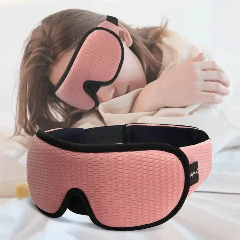 3D Sleeping Mask 100% Blackout Blindfold Sleep Mask