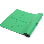 Natural rubber yoga mat PU professional non-slip yoga studio dedicated fitness mat male beginner yoga thickened