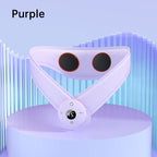 Neck Massager with Heat, Portable Neck Lymphatic Massager for Pain & Fatigue Relief