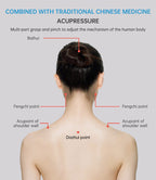 Head massager rechargeable head massager electric 3D scalp massager multifunctional head physiotherapy instrument
