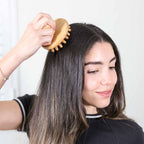 Bamboo Stimulating Scalp Massager