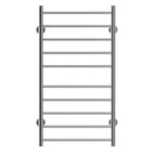 Electric Heated Towel Rack for Bathroom Wall Mounted Towel Warmer 10 Stainless Steel Bars Drying Rack