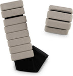 Weighted Pilates Bangles - Adjustable Ankle and Wrist Weights (Pair)