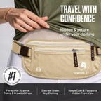 Travel Money Belt + RFID Sleeves