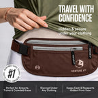 Travel Money Belt + RFID Sleeves