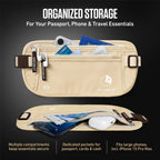 Travel Money Belt + RFID Sleeves