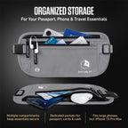 Travel Money Belt + RFID Sleeves