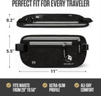 Travel Money Belt + RFID Sleeves