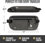 Travel Money Belt + RFID Sleeves