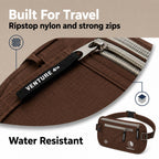 Travel Money Belt + RFID Sleeves