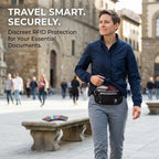 Travel Money Belt + RFID Sleeves