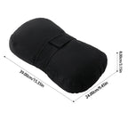 Knee Pillow for Side Sleepers，Support Leg Pillow for Hip & Back Pain, Plush，Bind Belt & Machine Washable