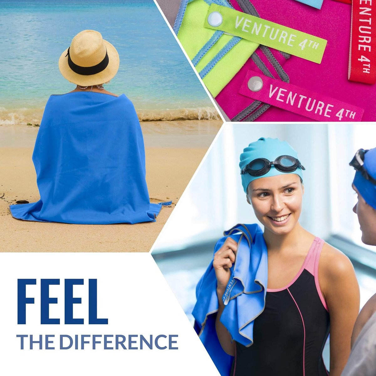 VENTURE 4TH Quick Dry Microfiber Towel