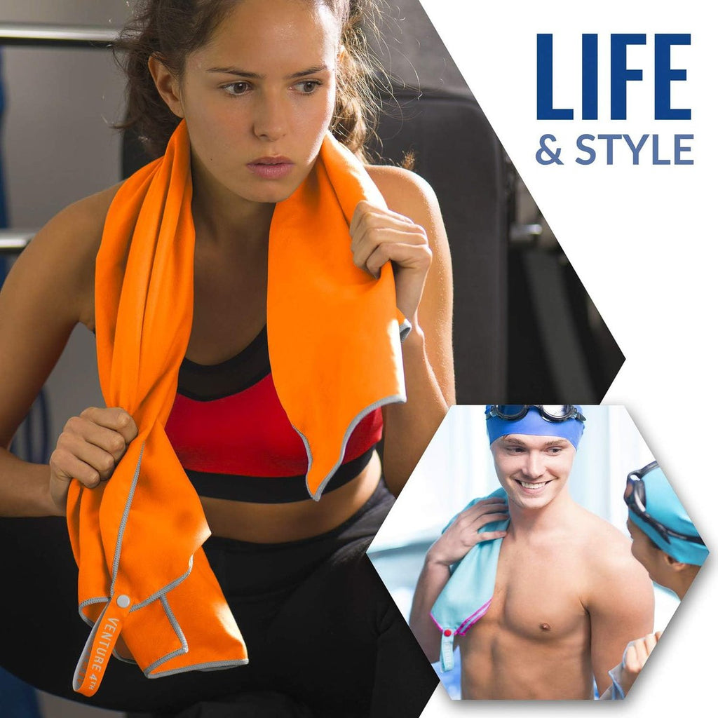 VENTURE 4TH Quick Dry Microfiber Towel