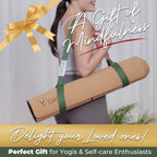 Premium Cork All-in-One Yoga Essentials Kit -Large Cork Yoga Mat and Blocks Set