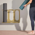 Yoga Mat Wall Rack | Holds 3 Mats/Rollers