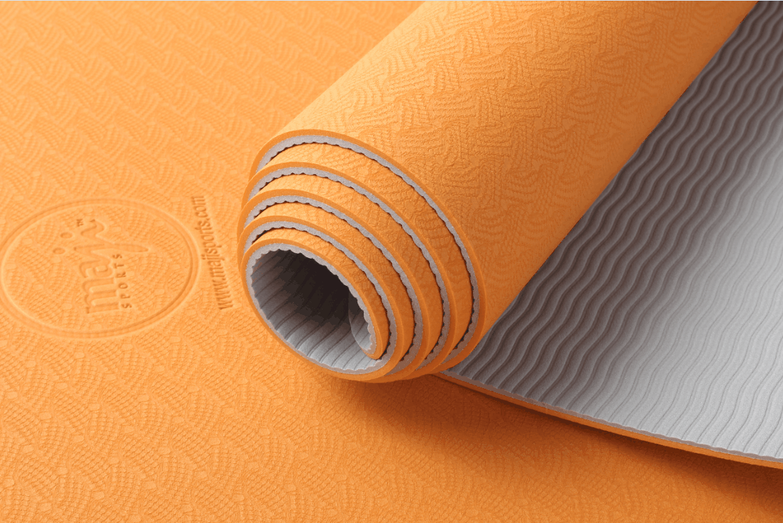 Maji Sports 2 Tone TPE Premium Yoga Mat