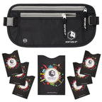 Travel Money Belt + RFID Sleeves