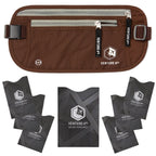 Travel Money Belt + RFID Sleeves