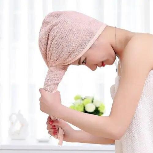 NEW Women Magic Shower Microfiber Hair Towel Quick Drying Dryer Bath Towels Quickly Drying Women Accessories